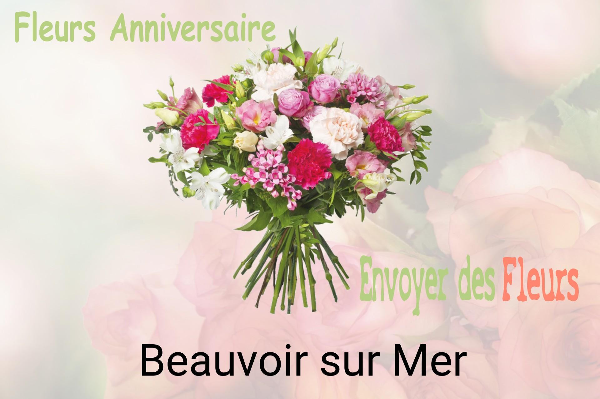 Bouquet de fleurs d’anniversaire livré à Beauvoir-sur-Mer